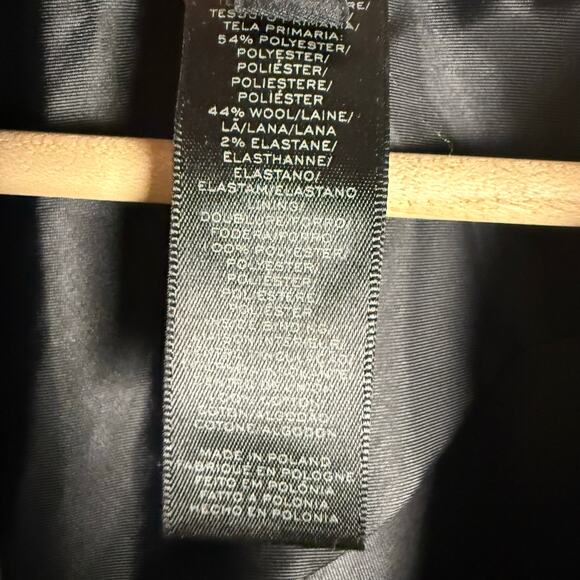 Marc by Marc Jacobs Gray Wool Two Button Office Blazer Jacket 4 - Picture 5 of 6